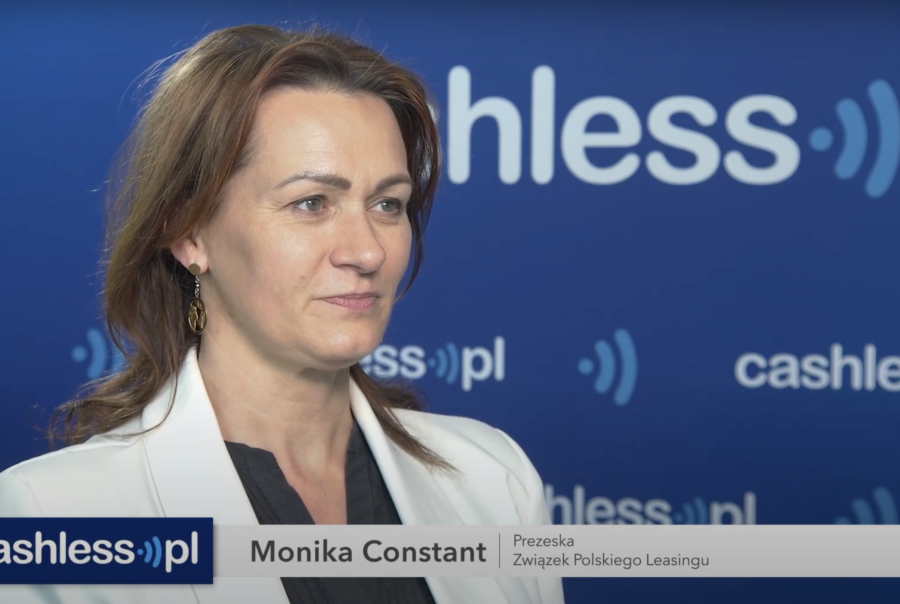zdjecie z wywiadu w trakcie Europejskiego Kongresu Finansowego z Monika Constant, prezeska ZPL